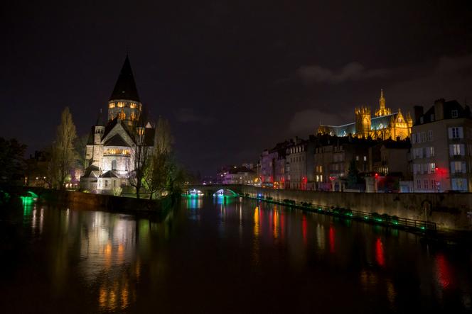 Vue de Metz, en novembre 2024.