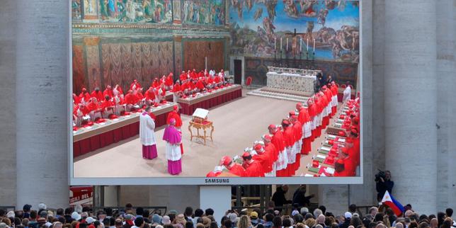 Cardinals locked into Sistine Chapel to choose next pope as largest ever conclave begins