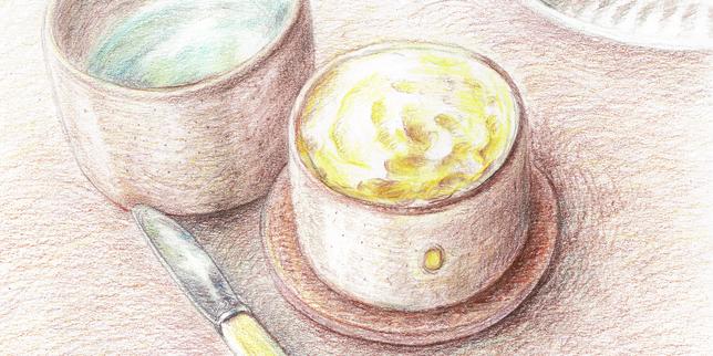 Le beurrier, l’ami du petit déjeuner