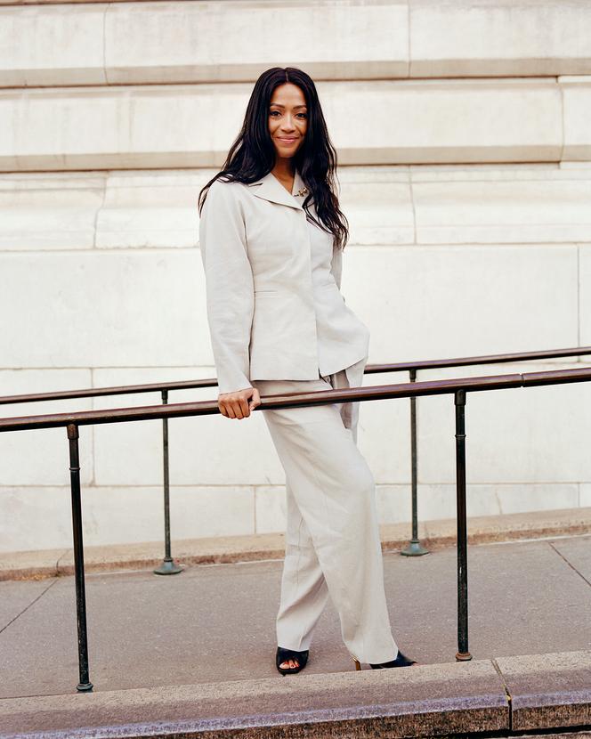 La poétesse et photographe américaine Rachel Eliza Griffiths, à New York, le 28 avril.