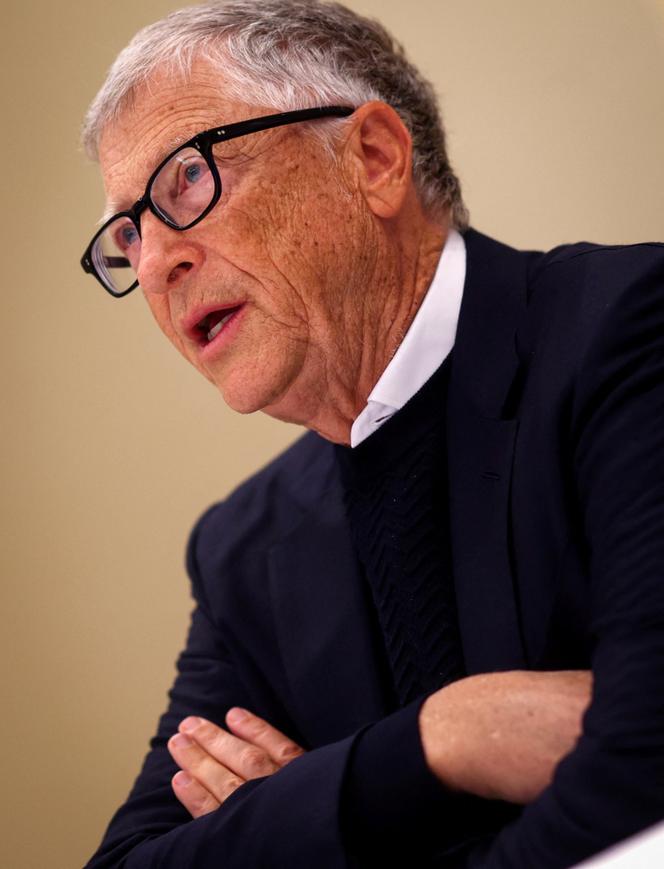 Bill Gates, créateur de Microsoft et président de la fondation philanthropique Gates, à New York, le 8 mai 2025.