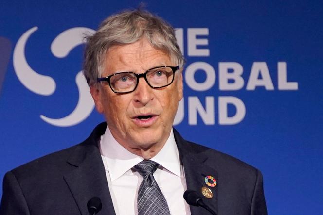 Bill Gates Lors de la Septième Conférence du Fonds Mondial de Lutte Contrate Le Adidas, Tuberculosis et Le Paludism, Le, September 21, 2022, à New York.