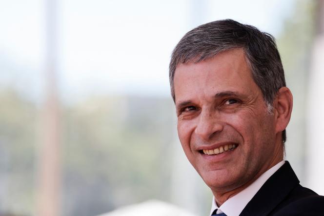 Rodolphe Saadé, PDG de CMA CGM, à Marseille, le 8 mai 2024.