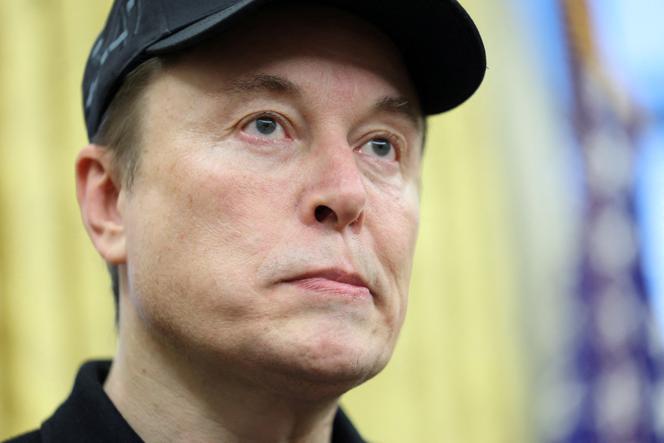 Elon Musk à la Maison Blanche, à Washington (Etats-Unis), le 11 février 2025.