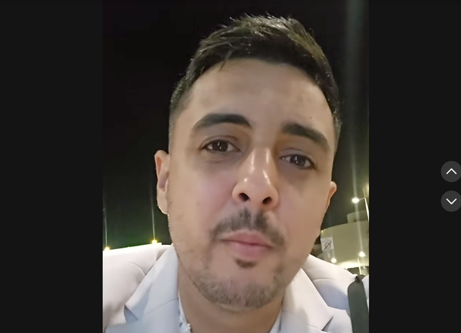 Capture d’écran d’une vidéo diffusée sur le compte TikTok de l’élu municipal d’opposition du Doubs Ismaël Boudjekada, le 3 mai 2025.