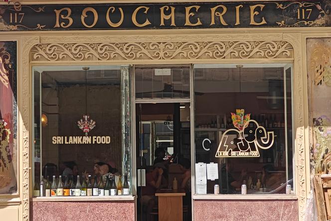 Le restaurant sri-lankais La Joie, dans le 11ᵉ arrondissement de Paris, le 2 mai 2025.