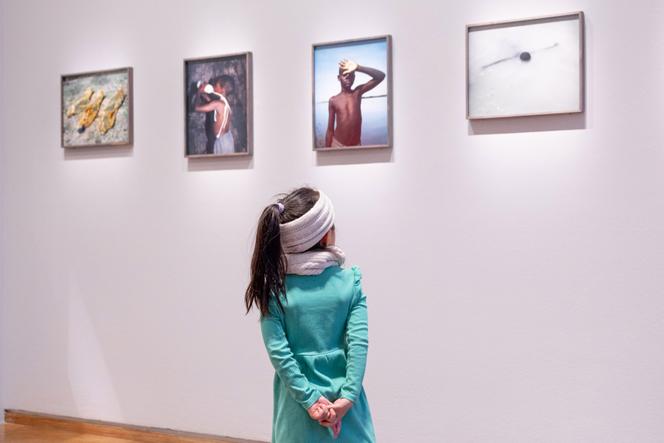 L’exposition « Mirrors & Portals »  de Viviane Sassen, à la Maison européenne de la photographie., en 2023.