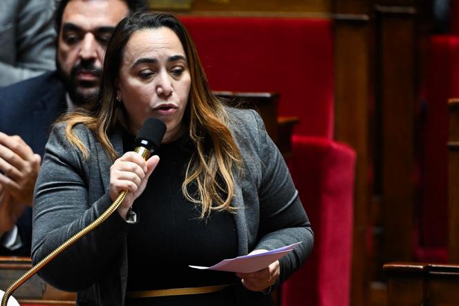 La députée écologiste Sabrina Sebaihi, à l’Assemblée nationale, à Paris, le 6 février 2024.