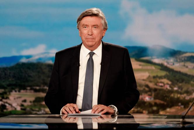 Jacques Legros sur TF1, le 21 juillet 2021. 