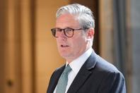 Le premier ministre britannique, Keir Starmer, à Oslo, en Norvège, le&nbsp;9&nbsp;mai&nbsp;2025.