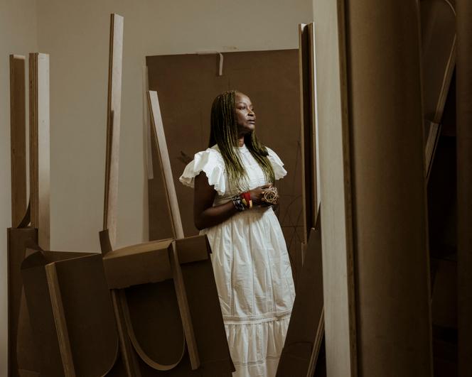 Koyo Kouoh, au musée du Cap, en Afrique du Sud, le 31 octobre 2023.