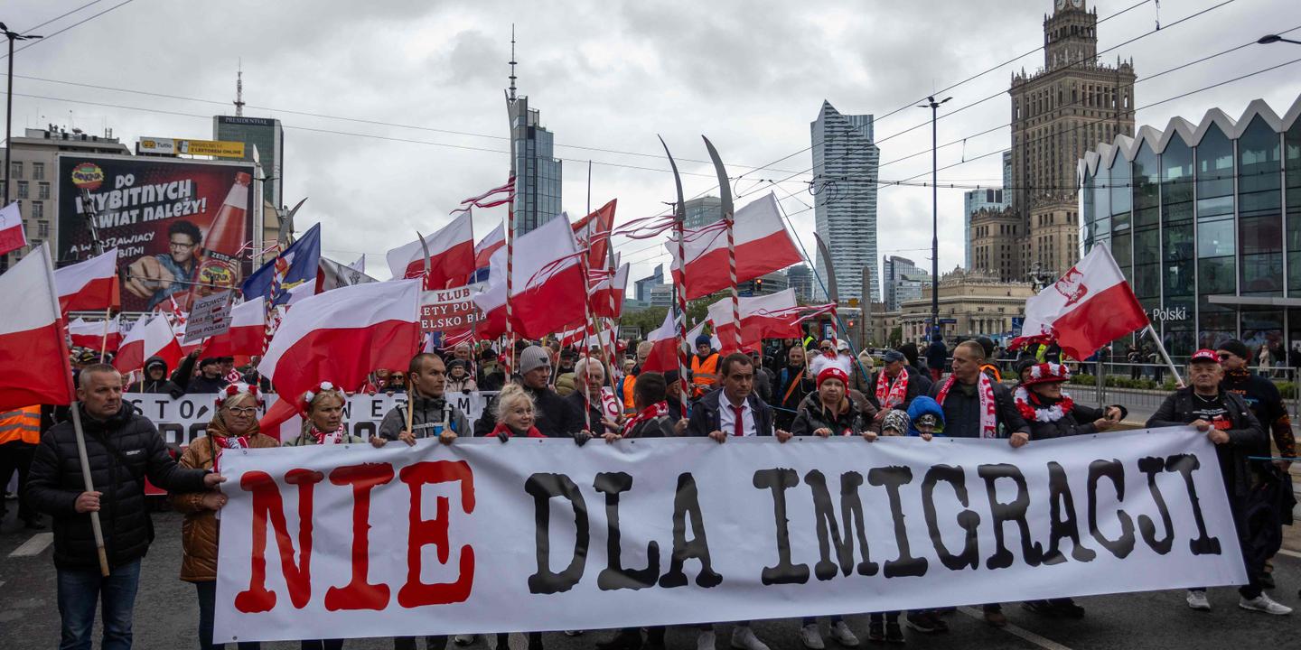 Pologne : des milliers de personnes manifestent à Varsovie « contre l’immigration illégale » à une semaine de l’élection présidentielle