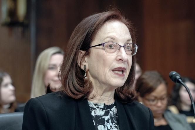 Shira Perlmutter, alors directrice du bureau américain des droits d’auteur, témoigne lors d’une audience de la sous-commission de la propriété intellectuelle du Sénat, le 13 novembre 2024, au Capitole, à Washington.