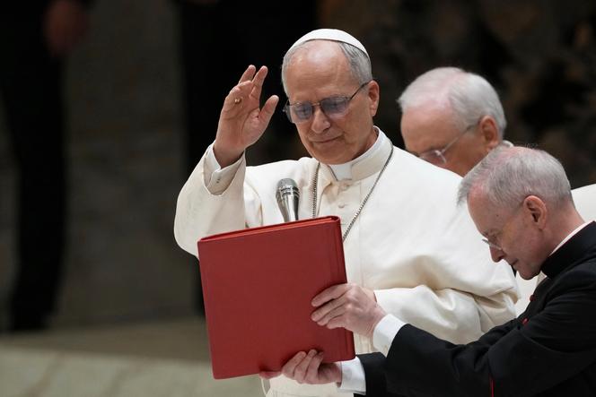 Le pape Léon XIV, au Vatican, le 12 mai 2025.