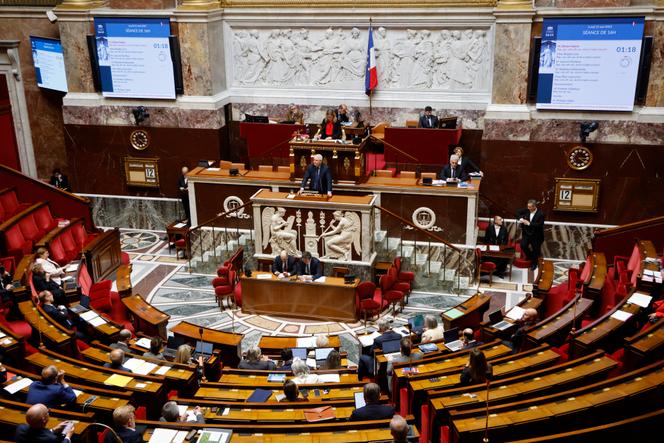 A l’ouverture des débats sur la fin de vie, à l’Assemblée nationale, à Paris, le 12 mai 2025.