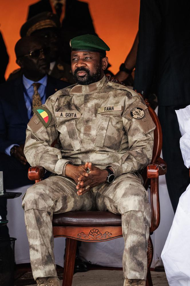 Le colonel Assimi Goïta, chef de la junte au pouvoir au Mali, le 22 septembre 2022.