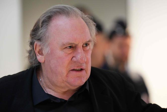 L’acteur Gérard Depardieu, au Palais de justice de Paris, le 25 mars 2025.