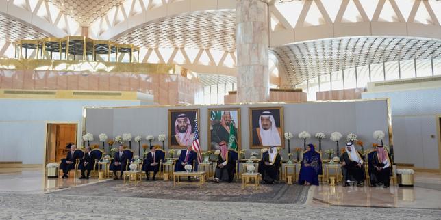 Trump focuses on economic diplomacy on his Middle East tour