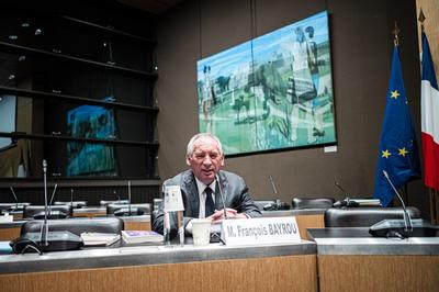Le premier ministre, François Bayrou, lors de son audition par la commission de l’Assemblée nationale, le 14 mai 2025.