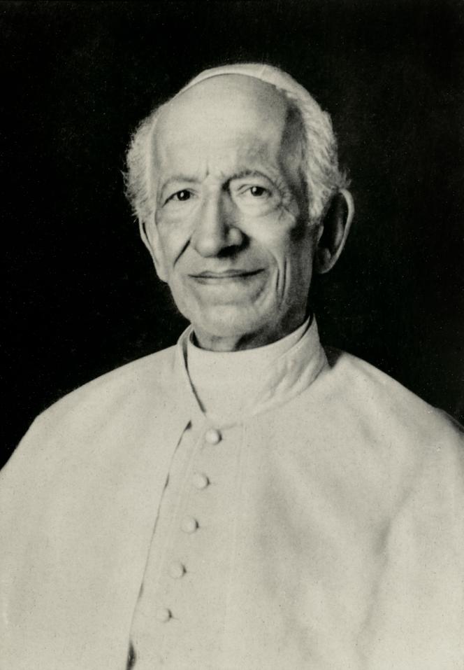 Le pape Léon XIII (1810-1903), sur une photographie non datée.