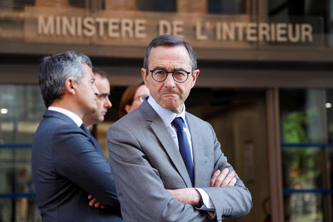 Bruno Retailleau, ministre de l’intérieur, à Paris le 14 mai 2025.