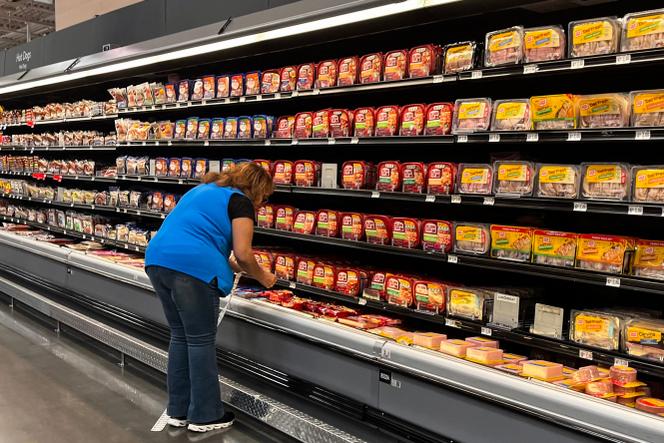 Dans un Walmart à Houston, au Texas, le 15 mai 2025.