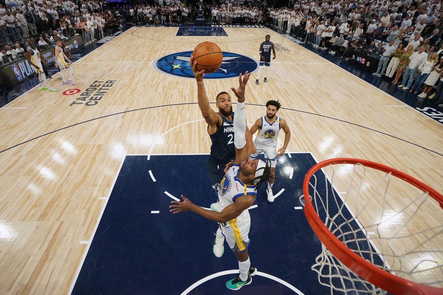 Rudy Gobert et les Minnesota Timberwolves, vainqueurs des Golden State Warriors, retrouvent les finales de conférence NBA