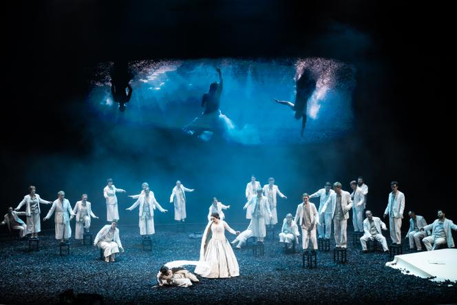 « Le Paradis et la Péri », de Schumann, mis en scène par Daniela Kerck, lors de la générale à La Seine musicale, à Boulogne-Billancourt (Hauts-de-Seine), le 12 mai 2025.