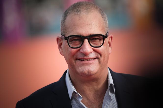 Laurent Vallet, PDG de l’Institut national de l’audiovisuel (INA), pose sur le tapis rouge, dans le cadre de la 49e édition du Festival du film américain de Deauville (Calvados), le 6 septembre 2023.