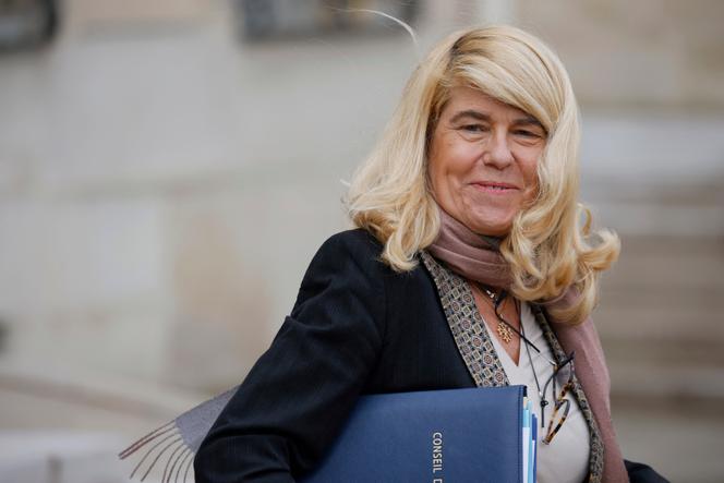Dominique Faure, à Paris, le 3 avril 2024.