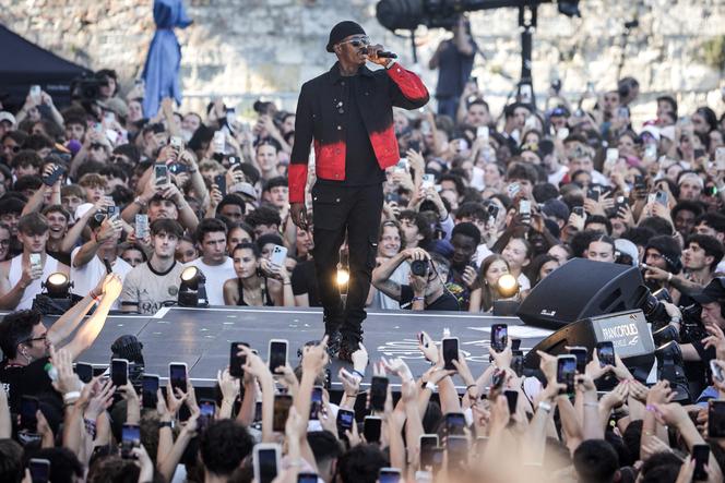 Werenoi aux Francofolies, à La Rochelle, le 13 juillet 2024.