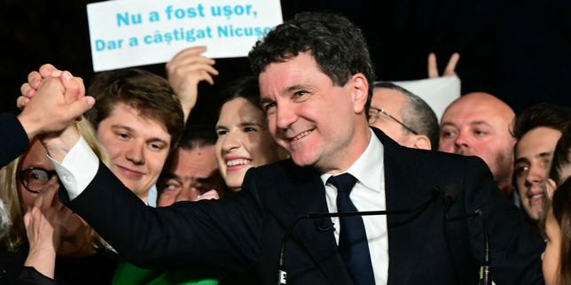 Pro-EU centrist Nicusor Dan wins tense Romania presidential vote rerun ahead of nationalist George Simion