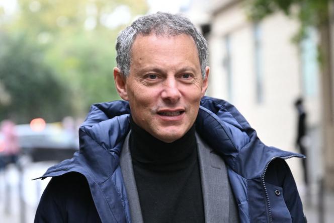 L’animateur et producteur de télévision Marc-Olivier Fogiel, à Paris, le 6 novembre 2024.