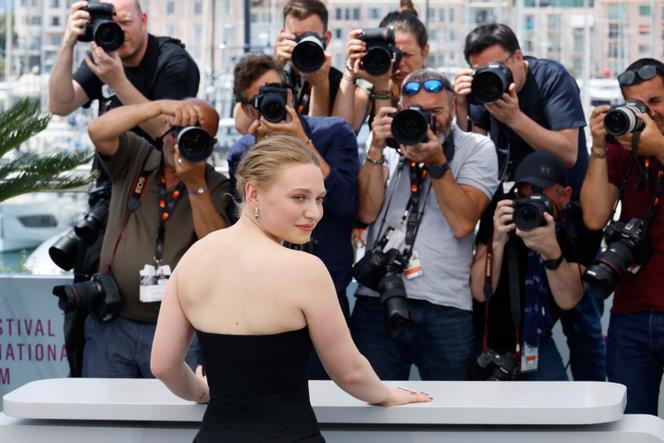 Mia Threapleton, au Festival de Cannes, le 19 mai 2025.