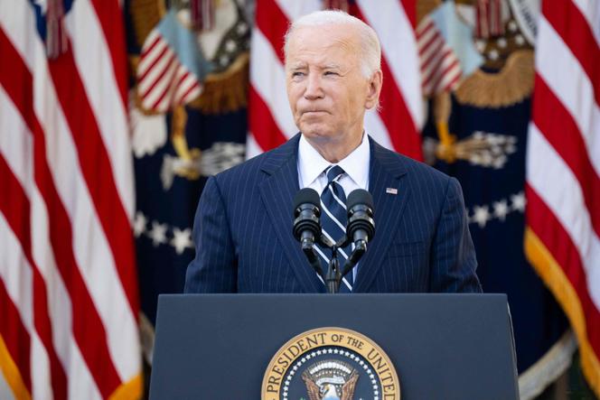 Joe Biden, alors président des Etats-Unis, le 7 novembre 2024, à la Maison Blanche, à Washington.