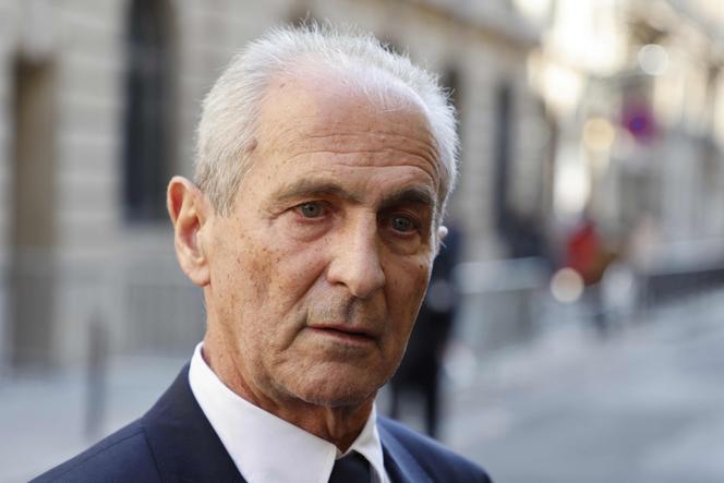 Hubert Falco à Paris, le 7 mars 2022.