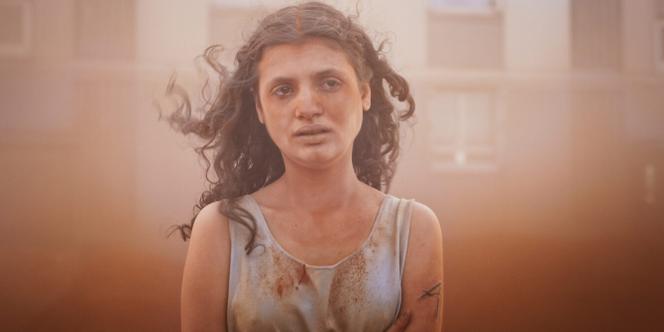 Alpha (Mélissa Boros) dans « Alpha », de Julia Ducournau.
