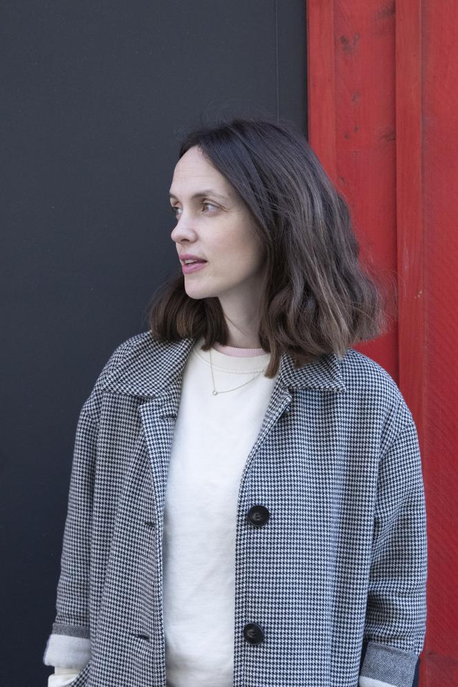 Suzanne Duval, em Paris, em abril.