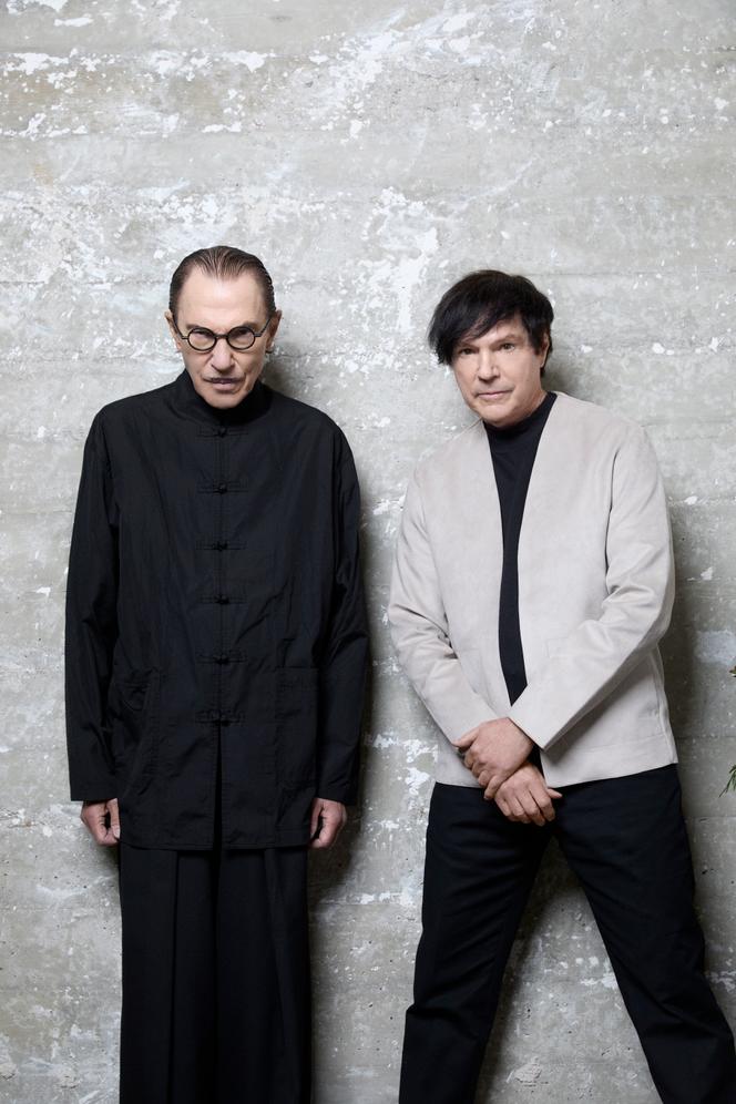 Le duo Sparks, Ron et Russell Mael, en 2025.