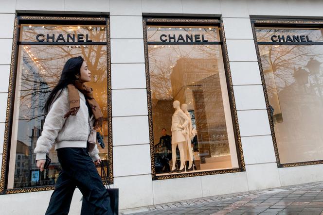 L’enseigne Chanel, avenue de la Toison d’Or, à Bruxelles, le 26 décembre 2024.