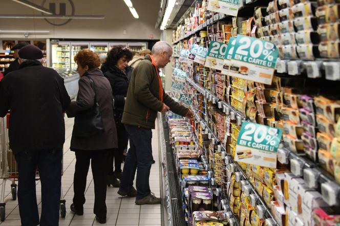 Dans un supermarché de Trèbes (Aude), le 12 avril 2018.