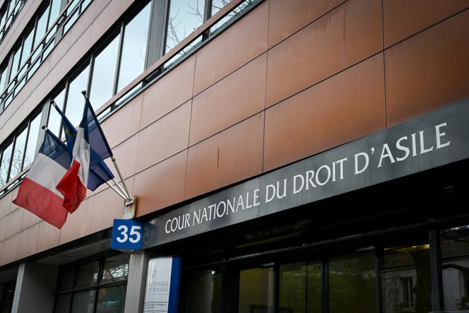 La Cour nationale du droit d’asile, à Montreuil, en Seine-Saint-Denis, le 22 février 2024.