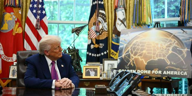 Trump unveils $175 billion 'Golden Dome' missile defense program with weapons in space