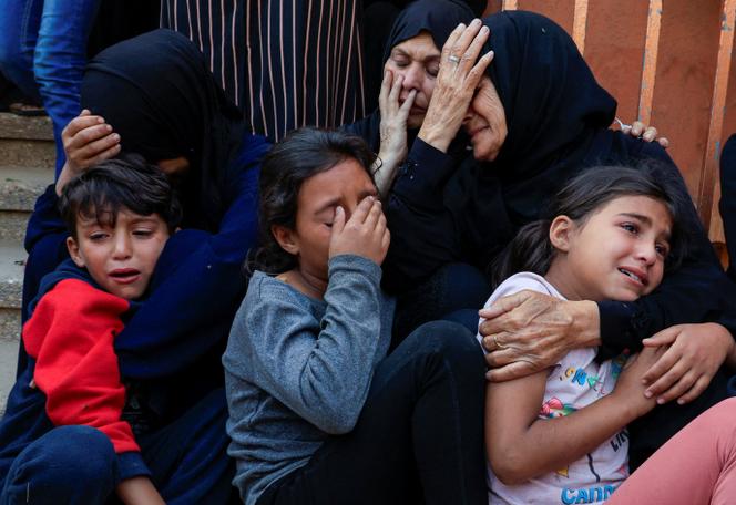 A l’hôpital Nasser de Khan Younès, dans le sud de la bande de Gaza, le 21 mai 2025.