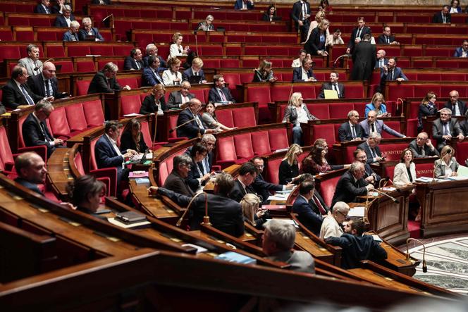 L’Assemblée nationale, à Paris, le 21 mai 2025.