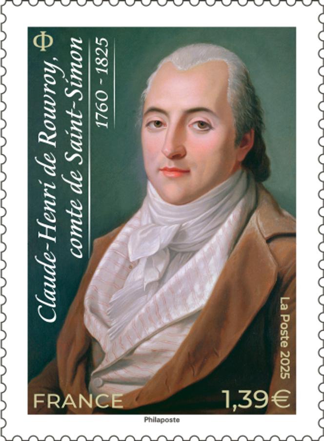 « Saint-Simon », mise en page de Bruno Ghiringhelli d’après photo Portrait du comte de Saint-Simon de Hippolyte Ravergie/ Bibliothèque de L’Arsenal, Paris, France © Archives Charmet / Bridgeman Images.