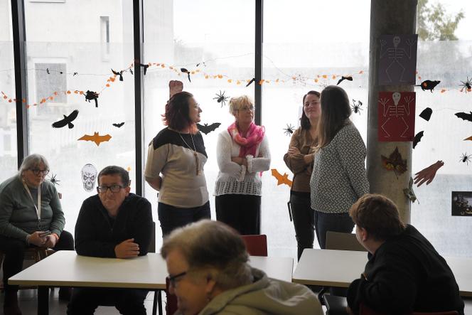 Dans la résidence du Renouveau, une pension de famille, à Leval (Nord), le 19 octobre 2023.