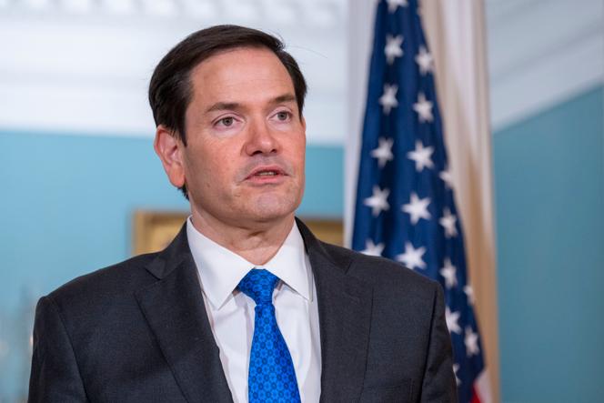 Le secrétaire d’Etat américain, Marco Rubio, à Washington, le 22 mai 2025.