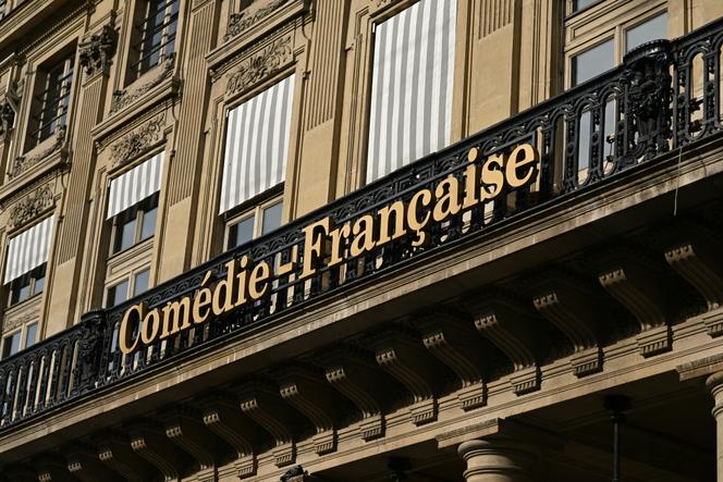 Façade de la Comédie-Française, salle Richelieu, à Paris, le 11 octobre 2023.