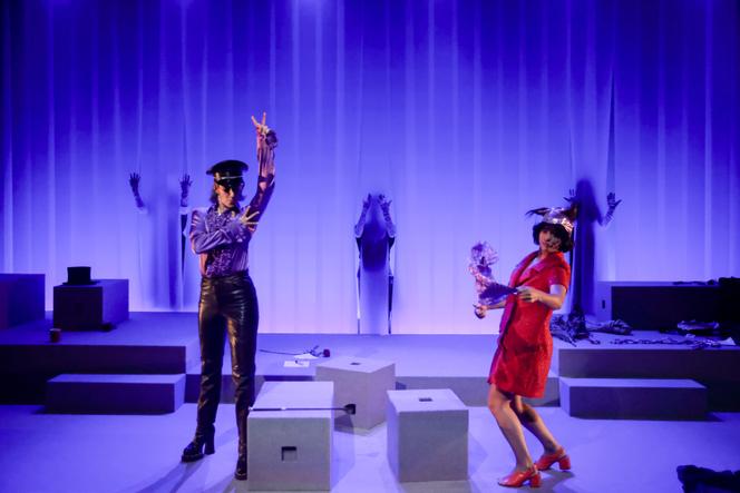 Filage de « Romancero queer », au Théâtre de la Colline, à Paris, le 16 mai 2025.